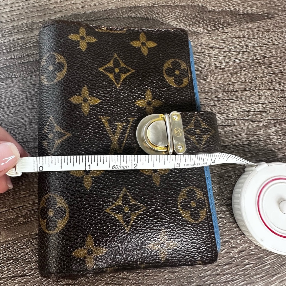 Authentic LOUIS VUITTON 
Monogram Koala PM Agenda Blue, New Larger Ring Spine!! - Picture 3 of 8